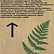 Заказать Защитный амулет Tyr. Шаманское Дерево. Ярмарка Мастеров. . Оберег Фото №3