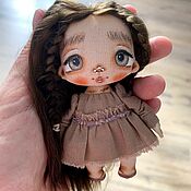 Текстильная кукла Зайка в подарок на Пасху Интерьерный декор Украшение
