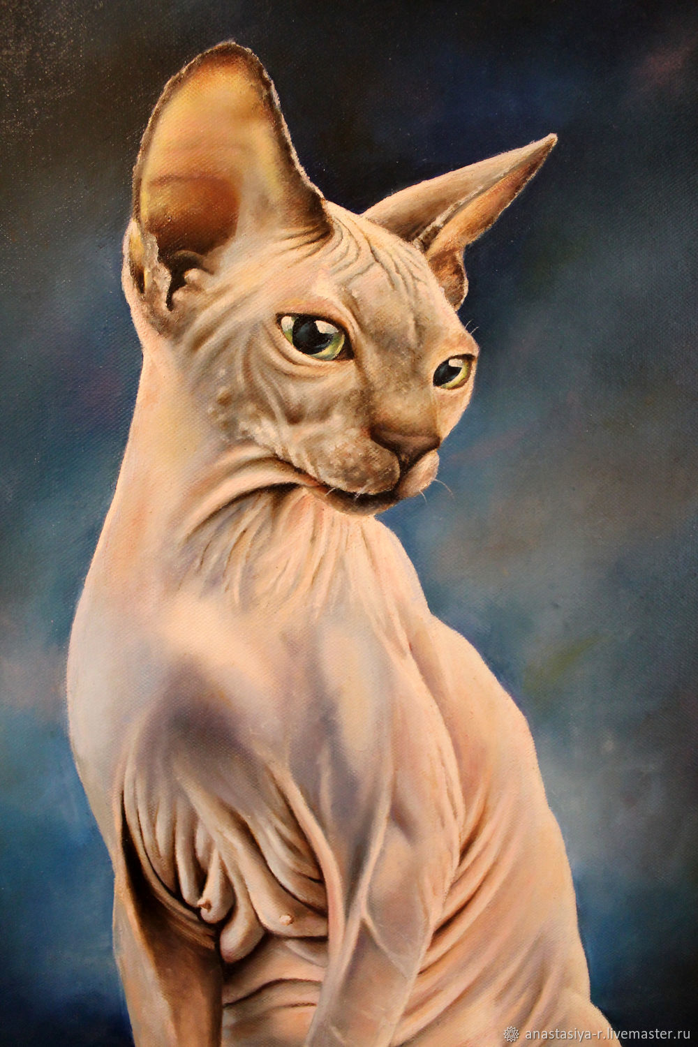 Сафронов картины кот сфинкс