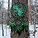 Big Dream Catcher 'Keeper of Forest Treasures' with a kakholong, Dream catchers, Moscow,  Фото №1