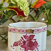 Винтаж handmade. Livemaster - original item Vase Herend, porcelain, handmade, Hungary. Antiques. Handmade.