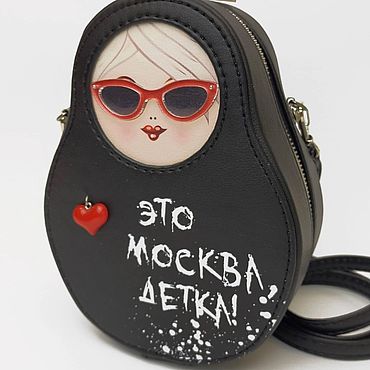 Сумки ручной работы. Ярмарка Мастеров - ручная работа Сумка-матрёшка. Handmade.