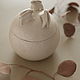  Шкатулка "Зайчики". Шкатулки. Roxana-ceramics. Интернет-магазин Ярмарка Мастеров.  Фото №2