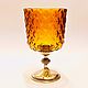 Wine glass 'MAPLE LEAF' of Italian glass on the leg ' EMPIRE». Wine Glasses. Souvenirs for hunters and fishermen. My Livemaster. Фото №6