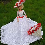 Текстильная куколка. Девочка-весна 