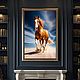Картина Рыжая Лошадь 120х90см маслом, Картины, Калининград,  Фото №1