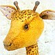 Пьер:) жираф тедди. Тедди Зверята. ЛуКс:)) Кукольное счастье! (Ксения) (Xaxa1512). Интернет-магазин Ярмарка Мастеров.  Фото №2