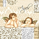 Ангелы (SLOG002801) - салфетка для декупажа, Салфетки для декупажа, Москва,  Фото №1
