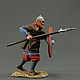 Statuette Tin soldier 54 mm. in painting. Viking, Figurine, St. Petersburg,  Фото №1