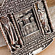 Нательная икона из серебра и агата. Нательная иконка. JORDARISILVER. Ярмарка Мастеров.  Фото №4