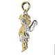 Order Pendant 'Angel' of yellow and white gold 585. Jewelry Laboratory Alter Ego. Livemaster. . Pendants Фото №3