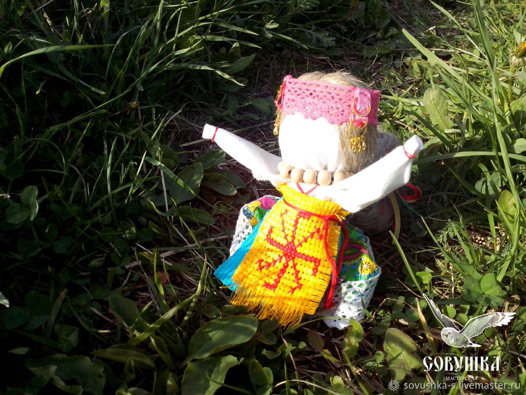 Кукла-оберег «Счастливица», Народная кукла, Иваново,  Фото №1