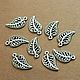 Order Suspension Connector leaf openwork, (L01). for PCs. beadsbeautiful2. Livemaster. . Pendants Фото №3