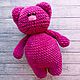 Soft knitted toy Kitty-berry. Stuffed Toys. samacvetik. Online shopping on My Livemaster.  Фото №2
