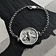 Chain bracelet with bee silver 925 coin. Chain bracelet. kot-bayun. Online shopping on My Livemaster.  Фото №2