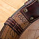 Men's belt, original, premium. Straps. Marik Leather Craft. Online shopping on My Livemaster.  Фото №2