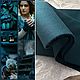 Винтаж: Отрез чистой шерсти. Тёмно-бирюзовый, Black aqua, ткани СССР. Ткани винтажные. Vintage-bazaar. Ярмарка Мастеров.  Фото №6