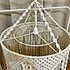 Люстра / светильник макраме D60см. Люстры. Елена Волкова (macrame_nvkz). Интернет-магазин Ярмарка Мастеров.  Фото №2