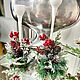 Новогоднее оформление стола. Композиции. buket.buffet.decor/ Lana R. Ярмарка Мастеров.  Фото №6