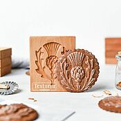 Для дома и интерьера handmade. Livemaster - original item Gingerbread board stamp Thistle. Gingerbread form. Handmade.