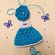 Заказать Кукла Мальвина. crochetdoll (Kazakova-elena). Ярмарка Мастеров. . Мини фигурки и статуэтки Фото №3