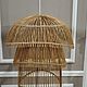 Абажур в балийском стиле. Люстры. Rush Lamp. Ярмарка Мастеров.  Фото №4