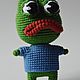 Заказать Мастер-класс: Лягушонок Пепе. Myshulya_knits. Ярмарка Мастеров. . Мастер-классы Фото №3