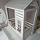 Кровать домик. Мебель для детской. Bambini Letto. ЭКО-мебель на заказ. Интернет-магазин Ярмарка Мастеров.  Фото №2