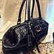 Заказать Винтаж: Винтажная сумка Samantha Thavasa by Victoria Beckham из чёрной кожи. Chic bags. Ярмарка Мастеров. . Сумки винтажные Фото №3