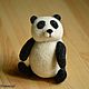 Felt Panda toy. Felted Toy. Homaaxel. Online shopping on My Livemaster.  Фото №2
