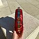 Клатч красный с пайетками 18,7 см. Клатчи. Екатерина Яковлева (Firebirdclutch). Ярмарка Мастеров.  Фото №7