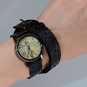 Украшения handmade. Livemaster - original item watches: Steampunk watch, Leonardo da Vinci, Vitruvian man. Handmade.