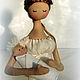 interior doll: My mother.     Explanation Korean Trapani. Interior doll. Svetlana Bednenko. My Livemaster. Фото №4