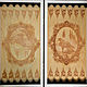 Order Malachite backgamon set "RF coat of arms". Russian souvenirs (beresta-ural). Livemaster. . Backgammon and checkers Фото №3