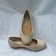 Ballet shoes made of genuine Python leather, Ballet flats, Barnaul,  Фото №1