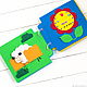 Мягкая развивающая книжка из фетра Зебра. Кубики и книжки. Ольга Leapl.Toys. Ярмарка Мастеров.  Фото №4