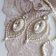 Длинные серьги "Swan Princess". Серьги классические. Мария Кардакова Jewelry with Soul. Ярмарка Мастеров.  Фото №4