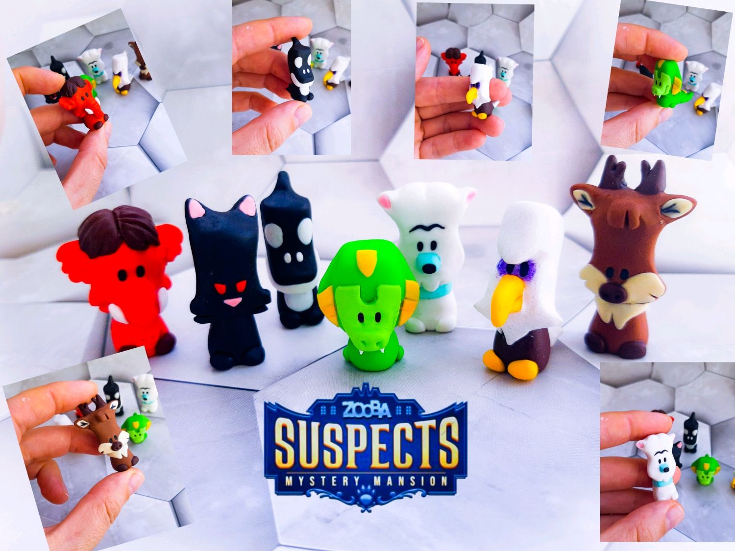 Zooba suspects фигурки