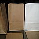 Крафт-пакет с плоским дном: 30 см х 15 см х 9,5 см