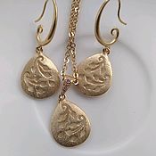 Серебряные серьги с таитянскими жемчужинами "Мотыльки"