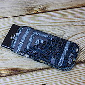Сумки и аксессуары handmade. Livemaster - original item Phone Case, Patchwork Fabric, Quilted, Ethno, Blue. Handmade.
