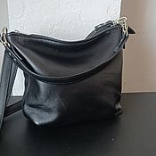 Leather bag shoulder Bag hobo small iris yellow