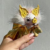 Куклы и игрушки handmade. Livemaster - original item Bat Zhu 14 cm (in stock). Handmade.