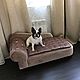Sofa for dogs, cats to order in size. Lodge. Workshop for dogs and cats. My Livemaster. Фото №5