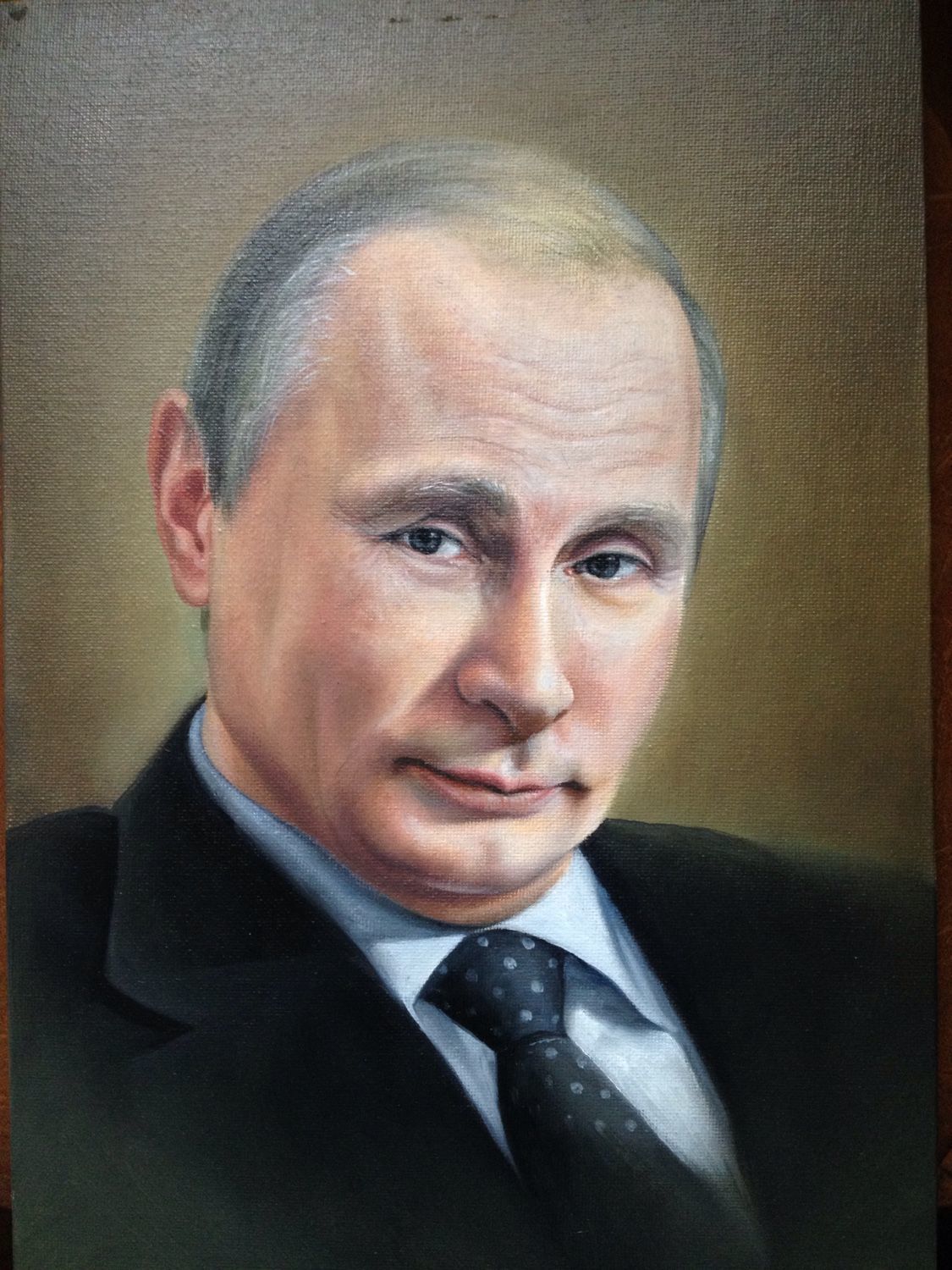 Путин Владимир Владимирович живопись