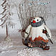 Пингвин на лыжах, Мягкие игрушки, Новосибирск,  Фото №1