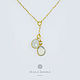 Chain with natural stone pendant. Chain. Mala by Jemma. Online shopping on My Livemaster.  Фото №2