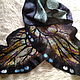 Felted scarf 'Tropical batterfly'. Scarves. The author felt Nad-Korableva. Online shopping on My Livemaster.  Фото №2