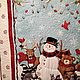Заказать Детское одеяло"Снеговик". Вера (VeraShedrina). Ярмарка Мастеров. . Элементы интерьера Фото №3