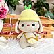 Вязаная игрушка «Зайчик-лимончик». Амигуруми куклы и игрушки. Анастасия. Милые зверушки (anastasiya-zhs). Интернет-магазин Ярмарка Мастеров.  Фото №2